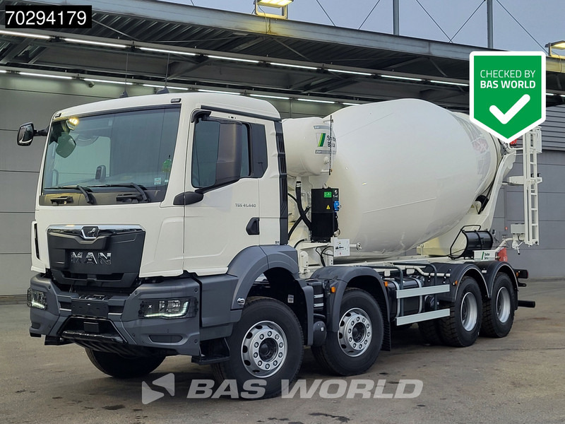 MAN TGS 41.440 8X4 NEW! 12m3 Stetter Mixer Big-Axle Steelsuspension Automatic Euro 6 - Truk pengaduk beton: gambar 1 MAN TGS 41.440 8X4 NEW! 12m3 Stetter Mixer Big-Axle Steelsuspension Automatic Euro 6 - Truk pengaduk beton: gambar 1
