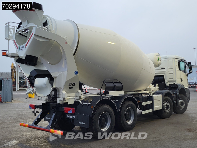 MAN TGS 41.440 8X4 NEW! 12m3 Stetter concrete mixer Big-Axle Steelsuspension Euro 6 - Truk pengaduk beton: gambar 5 MAN TGS 41.440 8X4 NEW! 12m3 Stetter concrete mixer Big-Axle Steelsuspension Euro 6 - Truk pengaduk beton: gambar 5