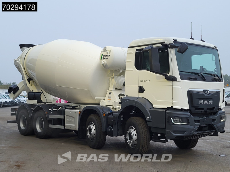 MAN TGS 41.440 8X4 NEW! 12m3 Stetter concrete mixer Big-Axle Steelsuspension Euro 6 - Truk pengaduk beton: gambar 3 MAN TGS 41.440 8X4 NEW! 12m3 Stetter concrete mixer Big-Axle Steelsuspension Euro 6 - Truk pengaduk beton: gambar 3