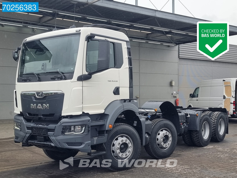 MAN TGS 41.440 8X4 NEW chassis Steelsuspension Automatic Euro 6 - Truk sasis: gambar 1 MAN TGS 41.440 8X4 NEW chassis Steelsuspension Automatic Euro 6 - Truk sasis: gambar 1