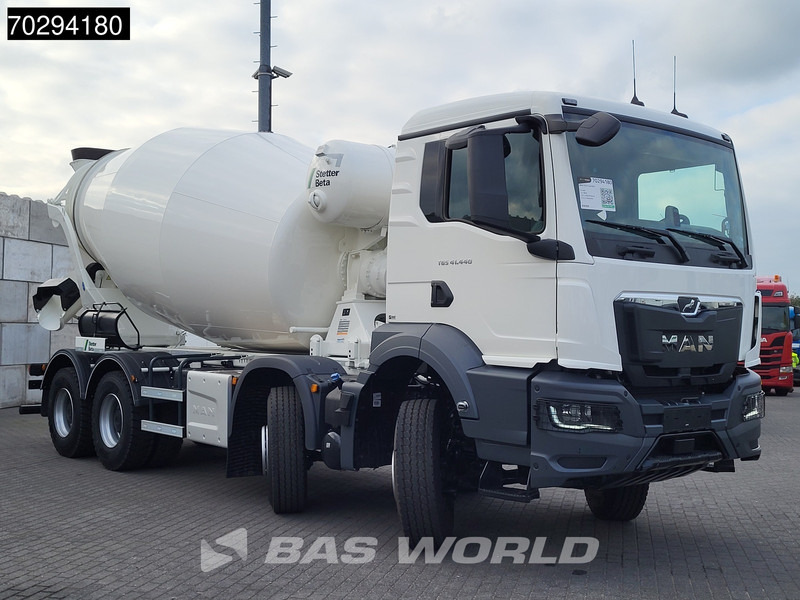 MAN TGS 41.440 8X4 New! 12m3 Schwing Mixer Big-Axle Steelsuspension Automatic Euro 6 - Truk pengaduk beton: gambar 3 MAN TGS 41.440 8X4 New! 12m3 Schwing Mixer Big-Axle Steelsuspension Automatic Euro 6 - Truk pengaduk beton: gambar 3