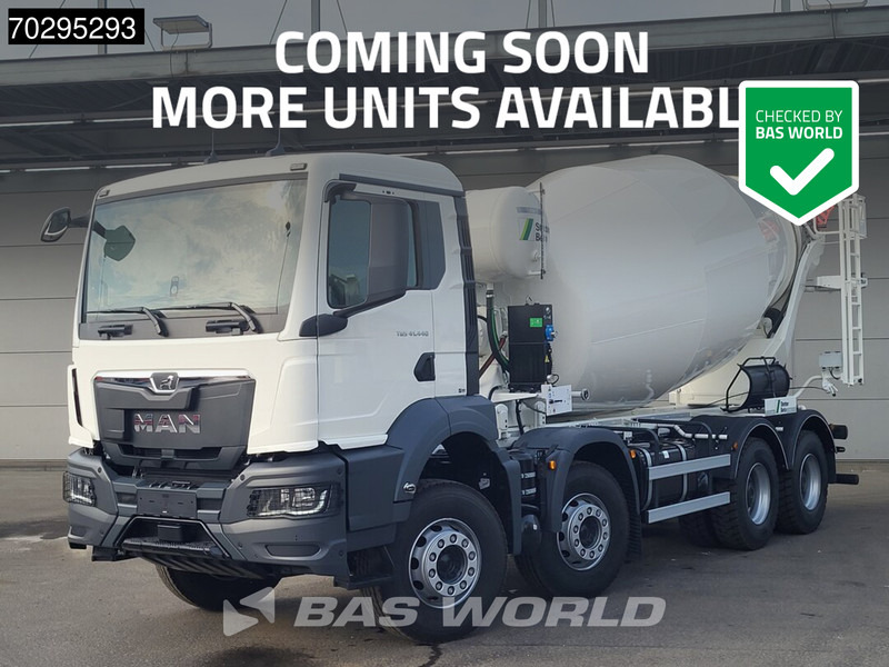 MAN TGS 41.440 8X4 New! 12m3 Stetter Steelsuspension Automatic Euro 6 - Truk pengaduk beton: gambar 1 MAN TGS 41.440 8X4 New! 12m3 Stetter Steelsuspension Automatic Euro 6 - Truk pengaduk beton: gambar 1
