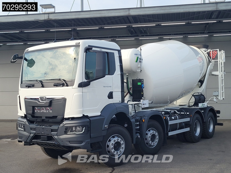 MAN TGS 41.440 8X4 New! 12m3 Stetter Steelsuspension Automatic Euro 6 - Truk pengaduk beton: gambar 2 MAN TGS 41.440 8X4 New! 12m3 Stetter Steelsuspension Automatic Euro 6 - Truk pengaduk beton: gambar 2