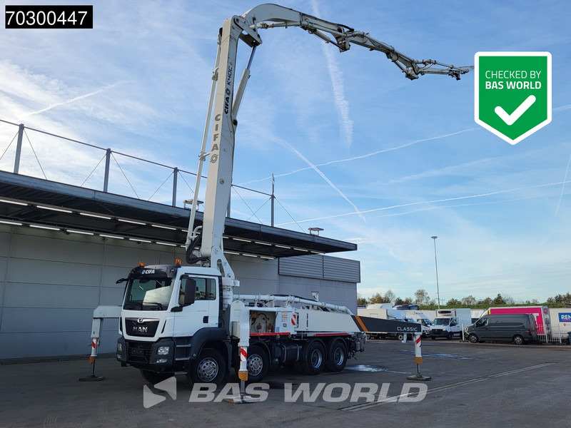 MAN TGS 41.460 8X4 CIFA K40C-PU1607 Pump 935hours! Big-Axle Steelsuspension Euro 6 - Truk pompa beton: gambar 1 MAN TGS 41.460 8X4 CIFA K40C-PU1607 Pump 935hours! Big-Axle Steelsuspension Euro 6 - Truk pompa beton: gambar 1