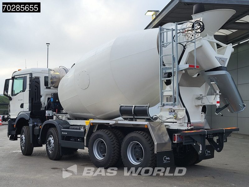 MAN TGS 41.480 8X4 NEW! 12m3 Mixer Retarder Steelsuspension Big-Axle Euro 6 - Truk pengaduk beton: gambar 2 MAN TGS 41.480 8X4 NEW! 12m3 Mixer Retarder Steelsuspension Big-Axle Euro 6 - Truk pengaduk beton: gambar 2
