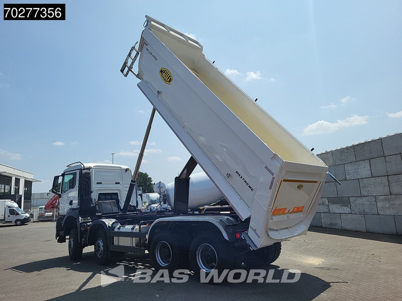 MAN TGS 41.480 8X6 NEW! 19m3 Meiller Tipper Big-Axle Steel suspension Automatic Euro 6 - Truk jungkit: gambar 3 MAN TGS 41.480 8X6 NEW! 19m3 Meiller Tipper Big-Axle Steel suspension Automatic Euro 6 - Truk jungkit: gambar 3