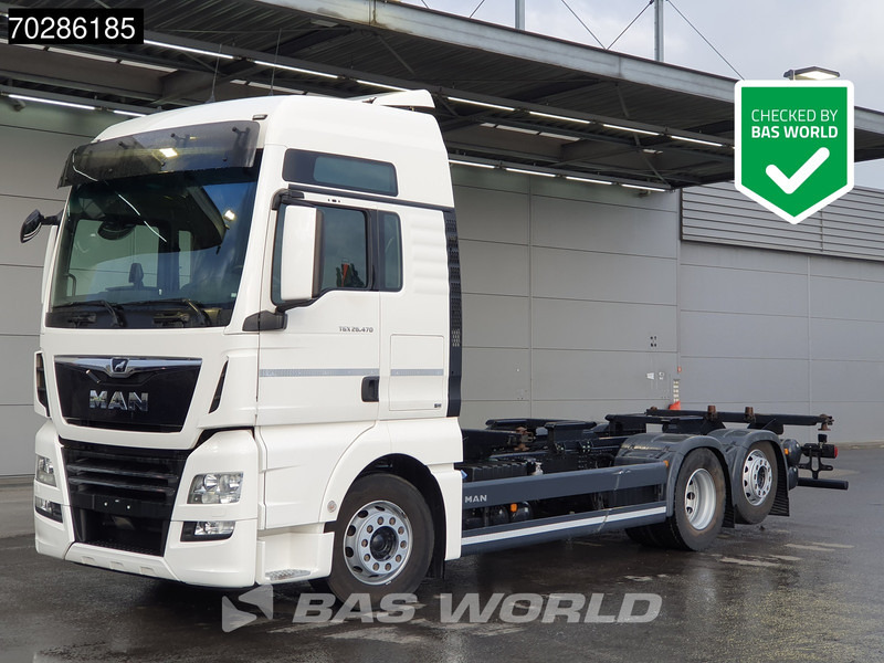 MAN TGX 26.470 6X2 BDF Lift-Axle ACC XXL Retarder Navi Euro 6 - Pengangkut kontainer/ Container truck: gambar 1 MAN TGX 26.470 6X2 BDF Lift-Axle ACC XXL Retarder Navi Euro 6 - Pengangkut kontainer/ Container truck: gambar 1