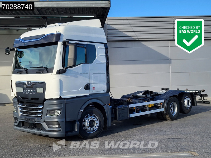 MAN TGX 26.470 6X2 BDF Standklima Retarder Lift Asche Automatic LED Euro 6 - Pengangkut kontainer/ Container truck: gambar 1 MAN TGX 26.470 6X2 BDF Standklima Retarder Lift Asche Automatic LED Euro 6 - Pengangkut kontainer/ Container truck: gambar 1