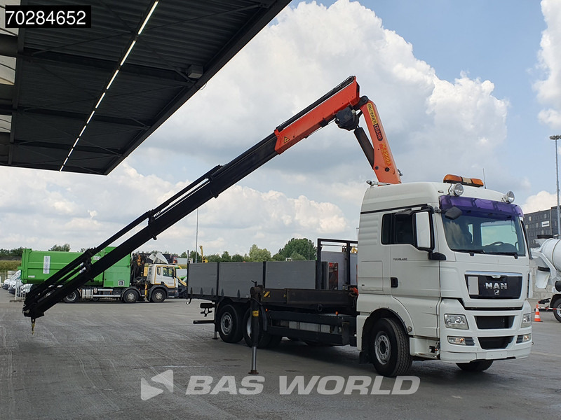 MAN TGX 26.480 TGX 6X2 Palfinger PK29002 Kran Crane 8 extensions Retarder Manual Euro 4 - Truk flatbed, Truk derek: gambar 5 MAN TGX 26.480 TGX 6X2 Palfinger PK29002 Kran Crane 8 extensions Retarder Manual Euro 4 - Truk flatbed, Truk derek: gambar 5
