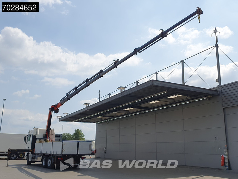 MAN TGX 26.480 TGX 6X2 Palfinger PK29002 Kran Crane 8 extensions Retarder Manual Euro 4 - Truk flatbed, Truk derek: gambar 2 MAN TGX 26.480 TGX 6X2 Palfinger PK29002 Kran Crane 8 extensions Retarder Manual Euro 4 - Truk flatbed, Truk derek: gambar 2
