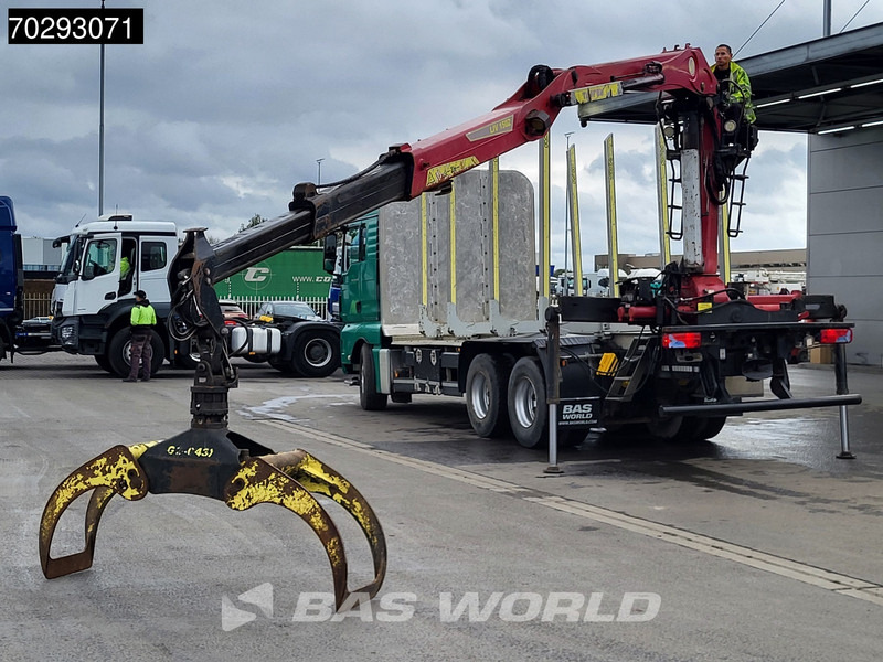 MAN TGX 26.540 6X4 TAJFUN L150Z.96 woodcrane Holztransport Manual Retarder Euro 5 - Truk logging, Truk derek: gambar 5 MAN TGX 26.540 6X4 TAJFUN L150Z.96 woodcrane Holztransport Manual Retarder Euro 5 - Truk logging, Truk derek: gambar 5