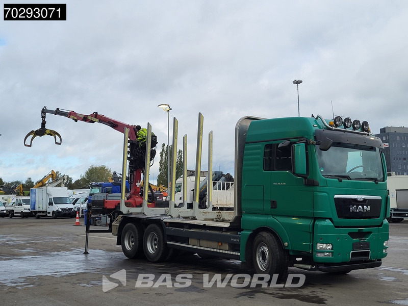MAN TGX 26.540 6X4 TAJFUN L150Z.96 woodcrane Holztransport Manual Retarder Euro 5 - Truk logging, Truk derek: gambar 3 MAN TGX 26.540 6X4 TAJFUN L150Z.96 woodcrane Holztransport Manual Retarder Euro 5 - Truk logging, Truk derek: gambar 3