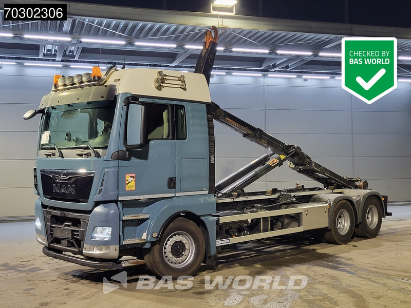 MAN TGX 28.460 TGX 6X2 20tons AJK containersystem Automatic Euro 6 - Hook lift: gambar 1 MAN TGX 28.460 TGX 6X2 20tons AJK containersystem Automatic Euro 6 - Hook lift: gambar 1