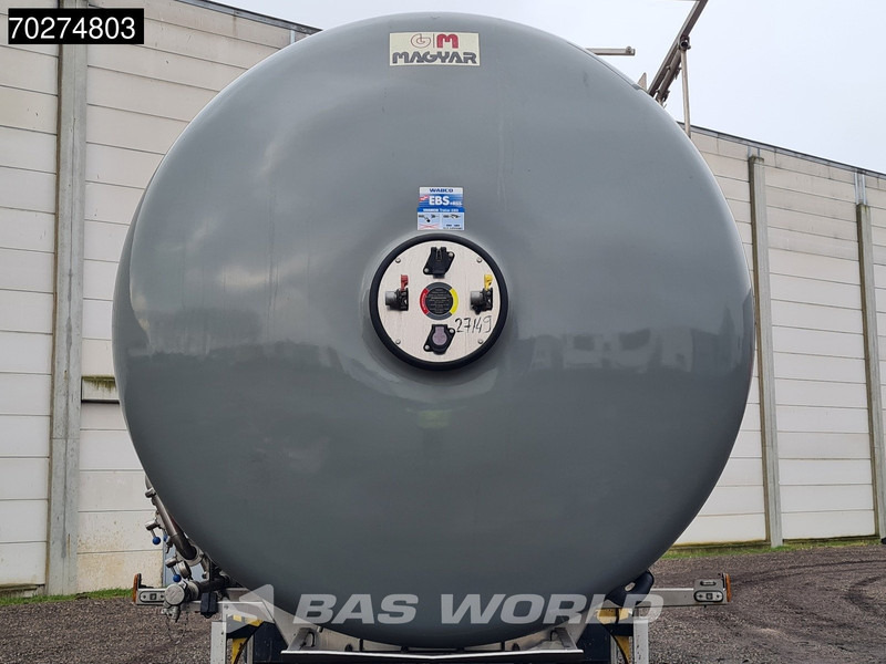 Magyar SR A1 Food 2 comp Inox steel Liftachse - Semi-trailer tangki: gambar 3 Magyar SR A1 Food 2 comp Inox steel Liftachse - Semi-trailer tangki: gambar 3