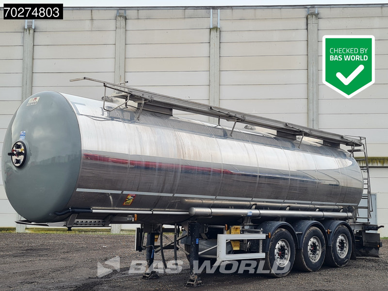 Magyar SR A1 Food 2 comp Inox steel Liftachse - Semi-trailer tangki: gambar 1 Magyar SR A1 Food 2 comp Inox steel Liftachse - Semi-trailer tangki: gambar 1