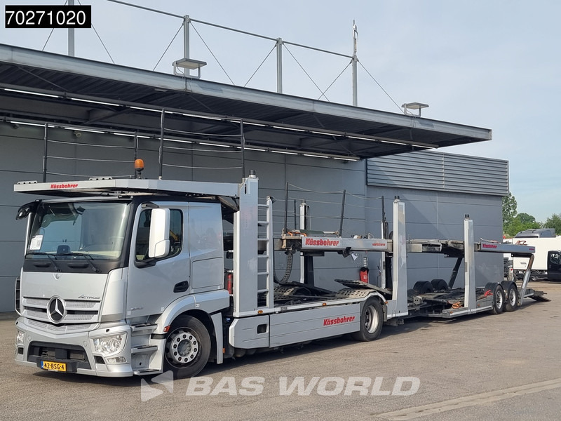 Mercedes-Benz Actros 1843 4X2 NL-Truck 8 Cars Hydraulic Winch Kässbohrer Car Transporter Euro 6 - Truk pengangkut mobil: gambar 1 Mercedes-Benz Actros 1843 4X2 NL-Truck 8 Cars Hydraulic Winch Kässbohrer Car Transporter Euro 6 - Truk pengangkut mobil: gambar 1