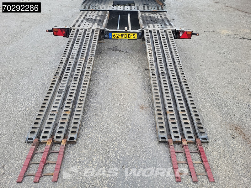 Truk pengangkut mobil Mercedes-Benz Actros 1843 4X2 NL-Truck Combi Car Transporter Kässbohrer 8 Cars Hydraulic Winch: gambar 17
