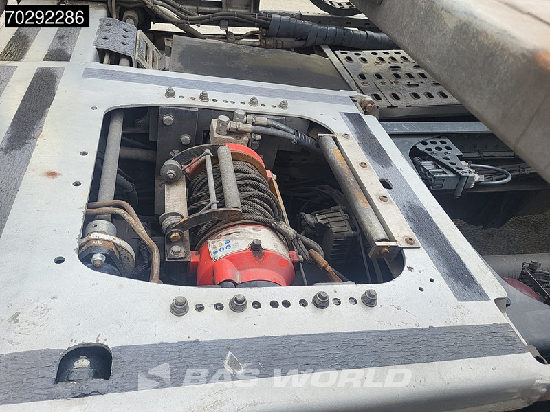 Truk pengangkut mobil Mercedes-Benz Actros 1843 4X2 NL-Truck Combi Car Transporter Kässbohrer 8 Cars Hydraulic Winch: gambar 10