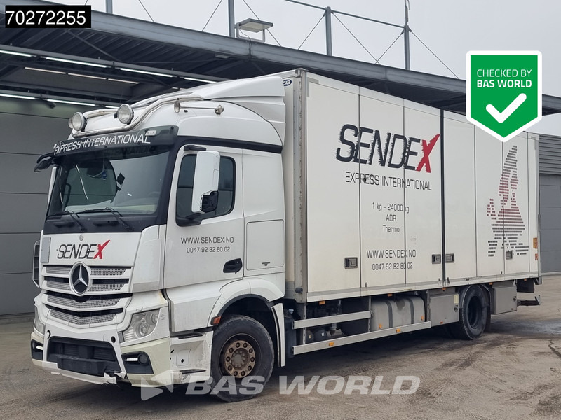 Mercedes-Benz Actros 2036 4X2 19.5tonner 2000kg Ladebordwand Xenon StreamSpace Euro 6 - Truk berpendingin: gambar 1 Mercedes-Benz Actros 2036 4X2 19.5tonner 2000kg Ladebordwand Xenon StreamSpace Euro 6 - Truk berpendingin: gambar 1