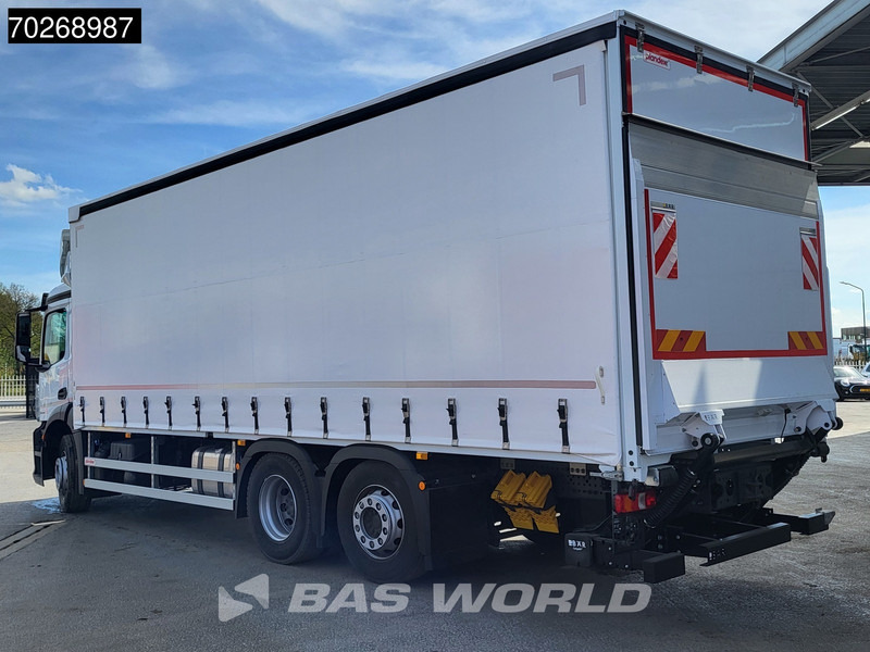 Mercedes-Benz Actros 2532 6X2 NEW 2000kg Ladebordwand Navi Lenkachse Euro 6 - Truk dengan terpal samping: gambar 2 Mercedes-Benz Actros 2532 6X2 NEW 2000kg Ladebordwand Navi Lenkachse Euro 6 - Truk dengan terpal samping: gambar 2