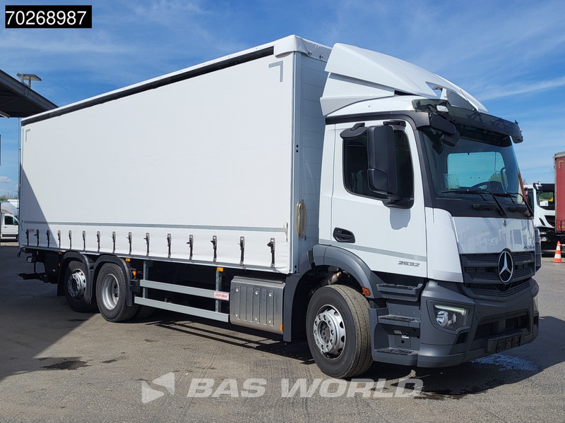 Mercedes-Benz Actros 2532 6X2 NEW 2000kg Ladebordwand Navi Lenkachse Euro 6 - Truk dengan terpal samping: gambar 3 Mercedes-Benz Actros 2532 6X2 NEW 2000kg Ladebordwand Navi Lenkachse Euro 6 - Truk dengan terpal samping: gambar 3
