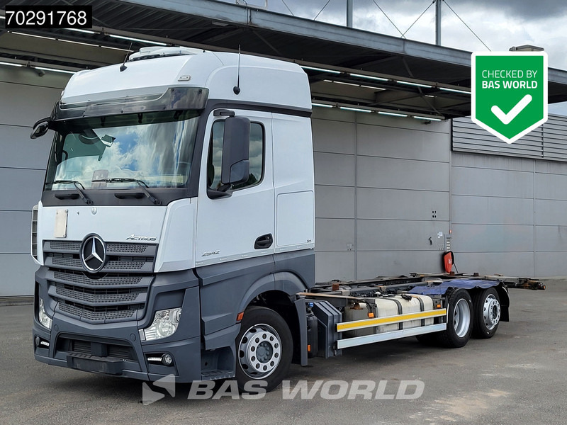 Mercedes-Benz Actros 2542 Actros 6X2 BDF Full air suspension BigSpace Standklima Automatic Euro 6 - Pengangkut kontainer/ Container truck: gambar 1 Mercedes-Benz Actros 2542 Actros 6X2 BDF Full air suspension BigSpace Standklima Automatic Euro 6 - Pengangkut kontainer/ Container truck: gambar 1