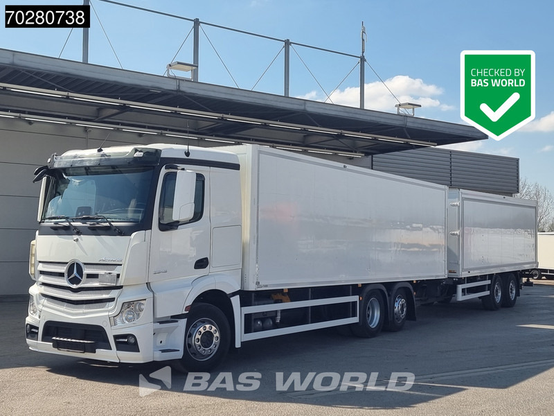 Mercedes-Benz Actros 2543 6X2 Combi Retarder ACC Navi Ladebordwand 360°camera Euro 6 - Truk box: gambar 1 Mercedes-Benz Actros 2543 6X2 Combi Retarder ACC Navi Ladebordwand 360°camera Euro 6 - Truk box: gambar 1