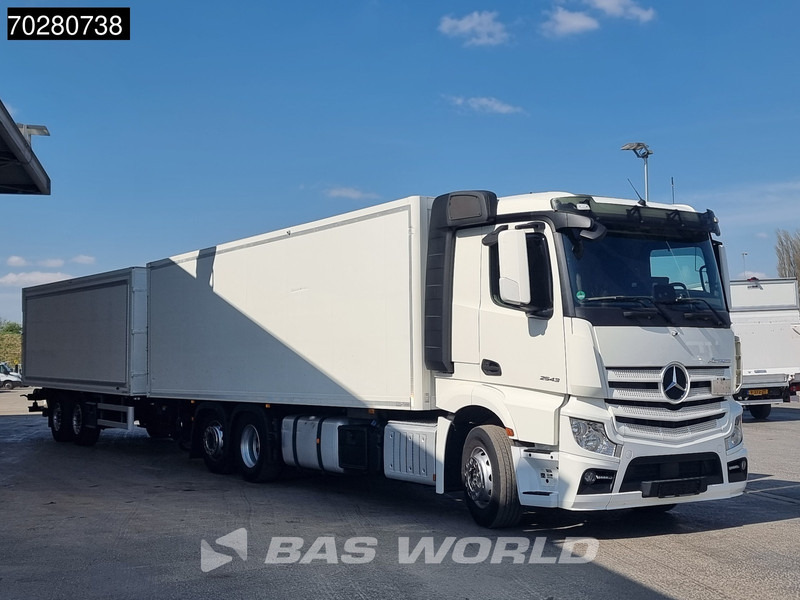 Mercedes-Benz Actros 2543 6X2 Combi Retarder ACC Navi Ladebordwand 360°camera Euro 6 - Truk berpendingin: gambar 3 Mercedes-Benz Actros 2543 6X2 Combi Retarder ACC Navi Ladebordwand 360°camera Euro 6 - Truk berpendingin: gambar 3