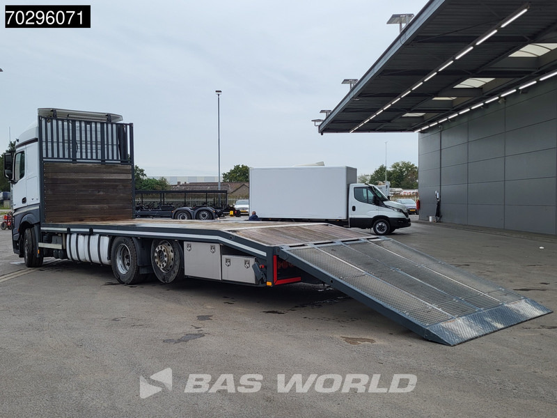 Mercedes-Benz Actros 2543 Actros 6X2 NL-Truck Machine transporter oprijwagen Retarder Lift-Axle ACC Euro 6 - Truk flatbed: gambar 2 Mercedes-Benz Actros 2543 Actros 6X2 NL-Truck Machine transporter oprijwagen Retarder Lift-Axle ACC Euro 6 - Truk flatbed: gambar 2