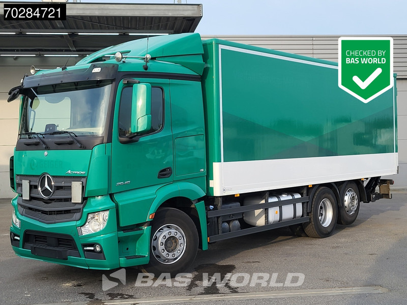 Mercedes-Benz Actros 2545 6X2 1500kg Ladebordwand Retarder Automatic Liftachse ACC Euro 6 - Truk box: gambar 1 Mercedes-Benz Actros 2545 6X2 1500kg Ladebordwand Retarder Automatic Liftachse ACC Euro 6 - Truk box: gambar 1