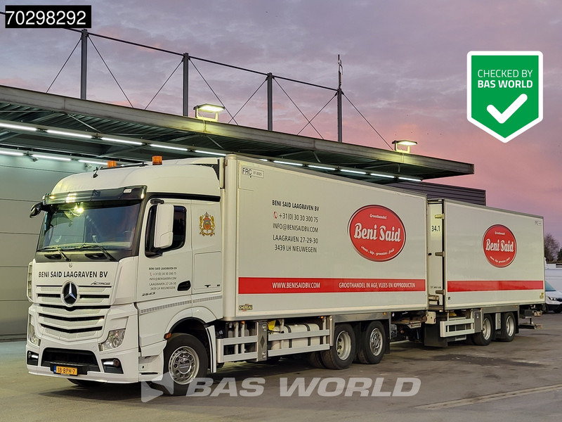 Mercedes-Benz Actros 2643 6X2 NL-Combi Frigoblock FB-FIL2 2tons Ladebordwand Retarder Automatic Xenon - Truk berpendingin: gambar 1 Mercedes-Benz Actros 2643 6X2 NL-Combi Frigoblock FB-FIL2 2tons Ladebordwand Retarder Automatic Xenon - Truk berpendingin: gambar 1