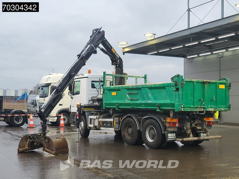 Mercedes-Benz Actros 2646 Actros 6X4 HIAB 122 BS-2 HIDUO Crane Kran 3-way tipper Big-Axle Euro 5 - Truk jungkit, Truk derek: gambar 5 Mercedes-Benz Actros 2646 Actros 6X4 HIAB 122 BS-2 HIDUO Crane Kran 3-way tipper Big-Axle Euro 5 - Truk jungkit, Truk derek: gambar 5