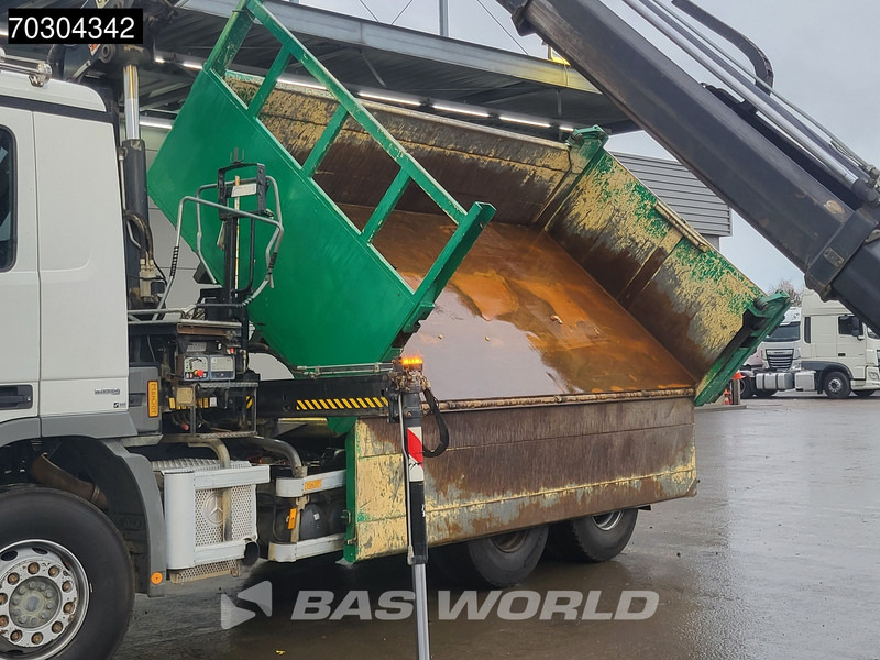 Mercedes-Benz Actros 2646 Actros 6X4 HIAB 122 BS-2 HIDUO Crane Kran 3-way tipper Big-Axle Euro 5 - Truk jungkit, Truk derek: gambar 3 Mercedes-Benz Actros 2646 Actros 6X4 HIAB 122 BS-2 HIDUO Crane Kran 3-way tipper Big-Axle Euro 5 - Truk jungkit, Truk derek: gambar 3