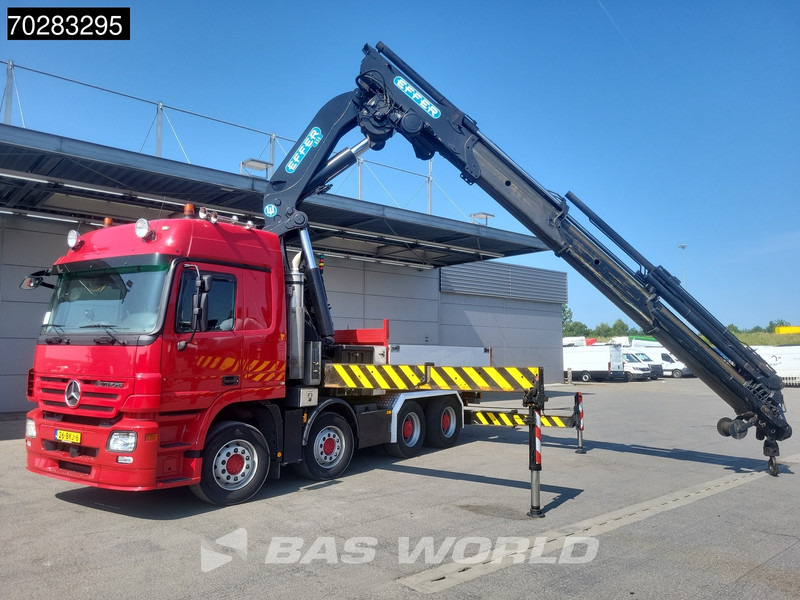 Mercedes-Benz Actros 2648 850 8X4 Effer 850/9S Kran Fifth wheel Big-Axle Automatic Euro 5 - Truk flatbed, Truk derek: gambar 3 Mercedes-Benz Actros 2648 850 8X4 Effer 850/9S Kran Fifth wheel Big-Axle Automatic Euro 5 - Truk flatbed, Truk derek: gambar 3
