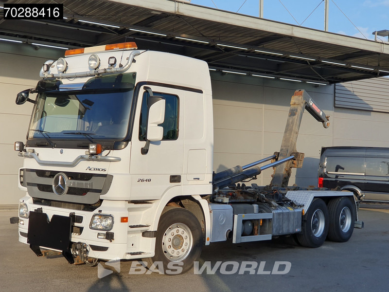 Mercedes-Benz Actros 2648 Actros 6X4 HIAB XR20SL56 Hooklift Big-Axle Automatic Euro 5 - Hook lift: gambar 3 Mercedes-Benz Actros 2648 Actros 6X4 HIAB XR20SL56 Hooklift Big-Axle Automatic Euro 5 - Hook lift: gambar 3