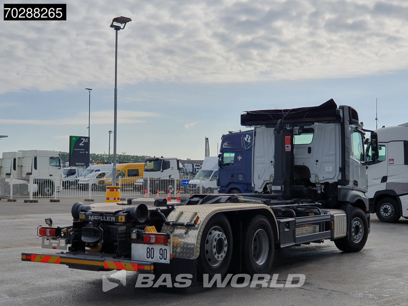 Mercedes-Benz Actros 2745 6X2 New! Meiller RS21 70 Hooklift Retarder Lift+Steering-Axle Navi Autoamtic Euro 6 - Hook lift: gambar 5 Mercedes-Benz Actros 2745 6X2 New! Meiller RS21 70 Hooklift Retarder Lift+Steering-Axle Navi Autoamtic Euro 6 - Hook lift: gambar 5
