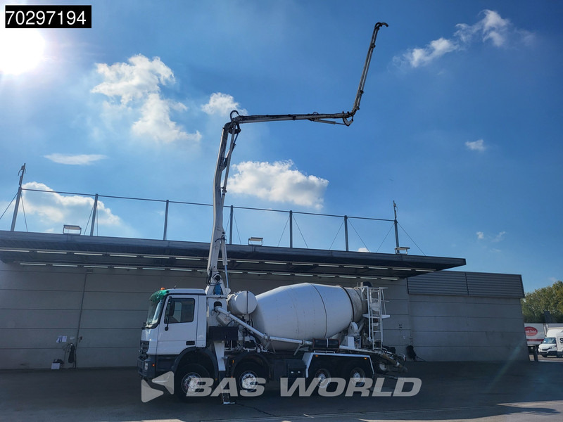 Mercedes-Benz Actros 3236 8X4 Mecbo M 23.3/100-BZ PUMI Big-Axle Steelsuspension 3-Pedals Euro 3 - Truk pompa beton: gambar 5 Mercedes-Benz Actros 3236 8X4 Mecbo M 23.3/100-BZ PUMI Big-Axle Steelsuspension 3-Pedals Euro 3 - Truk pompa beton: gambar 5