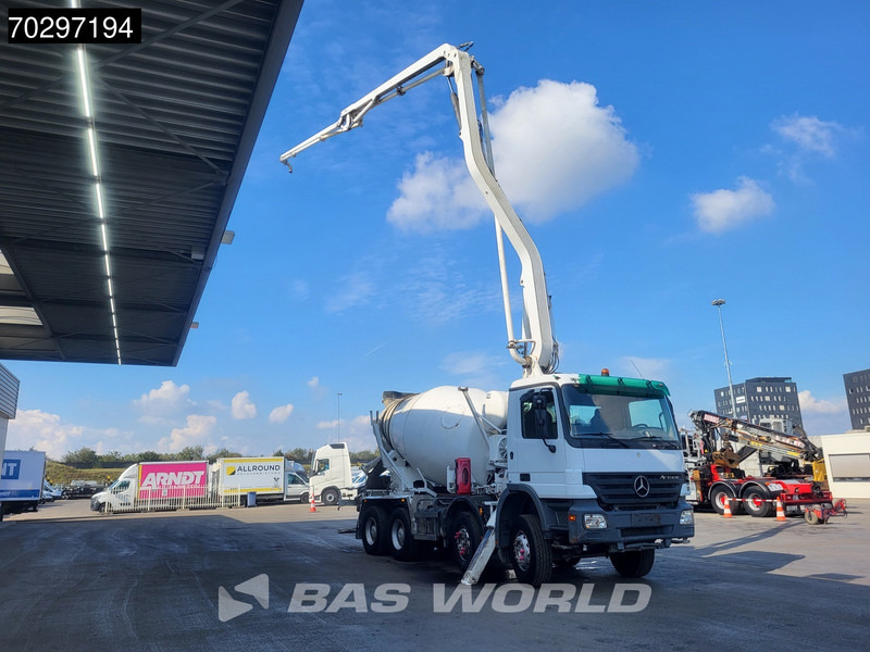 Mercedes-Benz Actros 3236 8X4 Mecbo M 23.3/100-BZ PUMI Big-Axle Steelsuspension 3-Pedals Euro 3 - Truk pompa beton: gambar 3 Mercedes-Benz Actros 3236 8X4 Mecbo M 23.3/100-BZ PUMI Big-Axle Steelsuspension 3-Pedals Euro 3 - Truk pompa beton: gambar 3
