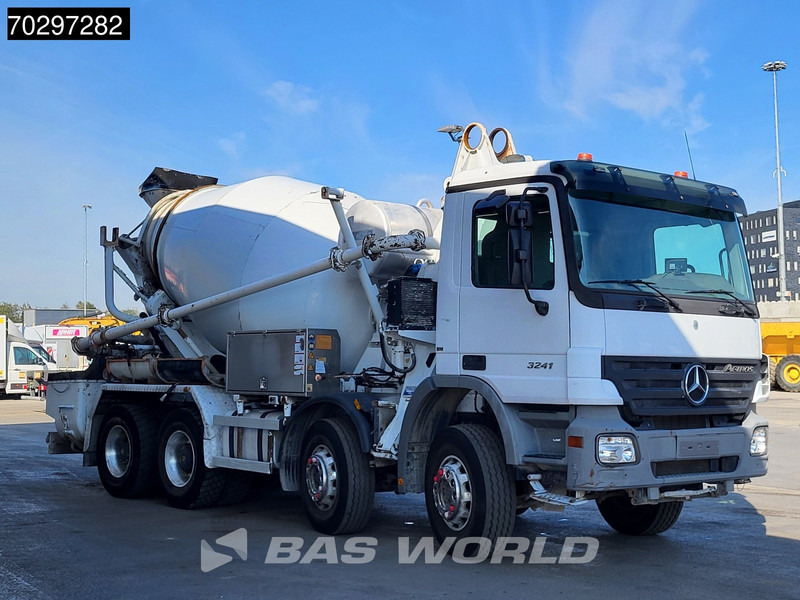 Mercedes-Benz Actros 3241 8X4 Mecbo PUMI incomplete Seelsuspension Big-Axle Euro 3 - Truk pengaduk beton: gambar 3 Mercedes-Benz Actros 3241 8X4 Mecbo PUMI incomplete Seelsuspension Big-Axle Euro 3 - Truk pengaduk beton: gambar 3