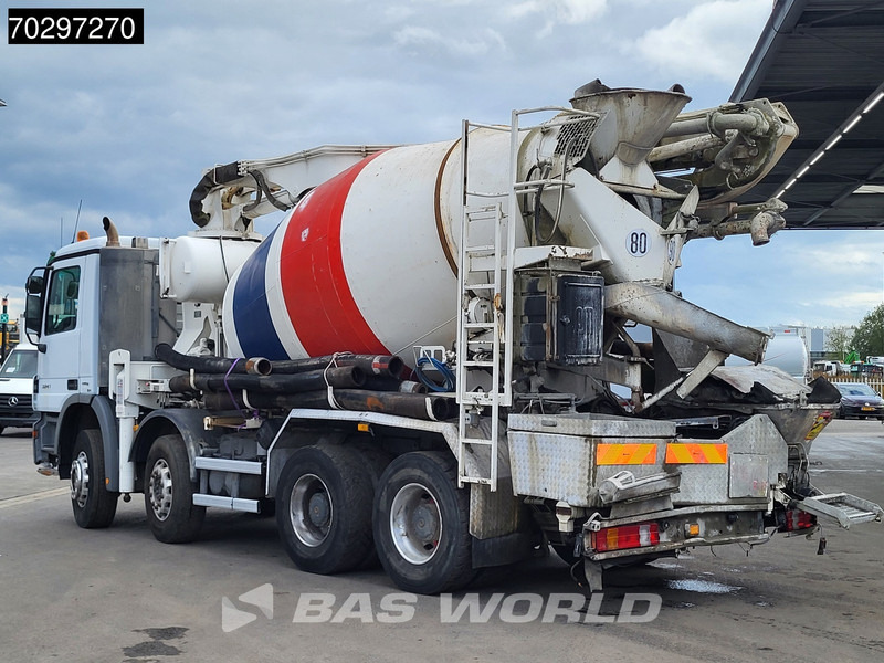 Mercedes-Benz Actros 3241 8X4 Putzmeister TMM 21-3 Mixer Big-Axle Steelsuspension Automatic Euro 4 - Truk pompa beton: gambar 2 Mercedes-Benz Actros 3241 8X4 Putzmeister TMM 21-3 Mixer Big-Axle Steelsuspension Automatic Euro 4 - Truk pompa beton: gambar 2