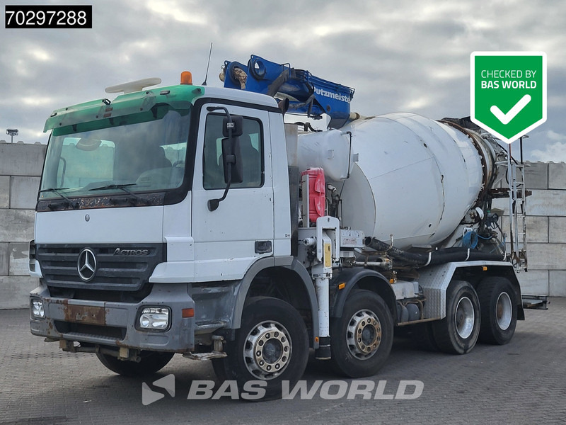 Mercedes-Benz Actros 3241 8X4 Putzmeister TMM 21 +7m3 Liebherr PUMI Steelsuspension 3-Pedals Euro 3 - Truk pompa beton: gambar 1 Mercedes-Benz Actros 3241 8X4 Putzmeister TMM 21 +7m3 Liebherr PUMI Steelsuspension 3-Pedals Euro 3 - Truk pompa beton: gambar 1