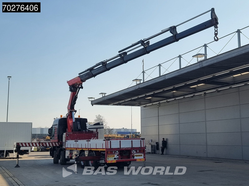 Mercedes-Benz Actros 4146 8X4 FASSI F600AXP.26 Crane Kran NL-Truck Euro 5 - Truk flatbed, Truk derek: gambar 2 Mercedes-Benz Actros 4146 8X4 FASSI F600AXP.26 Crane Kran NL-Truck Euro 5 - Truk flatbed, Truk derek: gambar 2