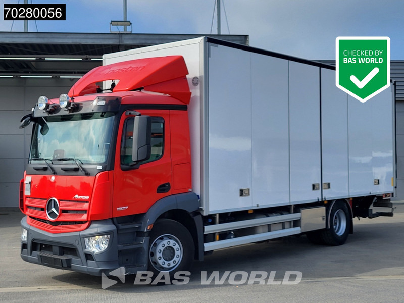 Mercedes-Benz Antos 1827 4X2 19tonner 2000kg Ladebordwand Automatic Euro 6 - Truk box: gambar 1 Mercedes-Benz Antos 1827 4X2 19tonner 2000kg Ladebordwand Automatic Euro 6 - Truk box: gambar 1