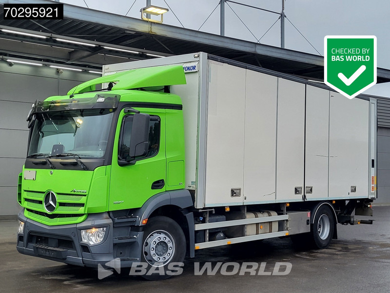 Mercedes-Benz Antos 1827 4X2 2000kg Ladebordwand box heating Automatic Xenon Euro 6 - Truk box: gambar 1 Mercedes-Benz Antos 1827 4X2 2000kg Ladebordwand box heating Automatic Xenon Euro 6 - Truk box: gambar 1