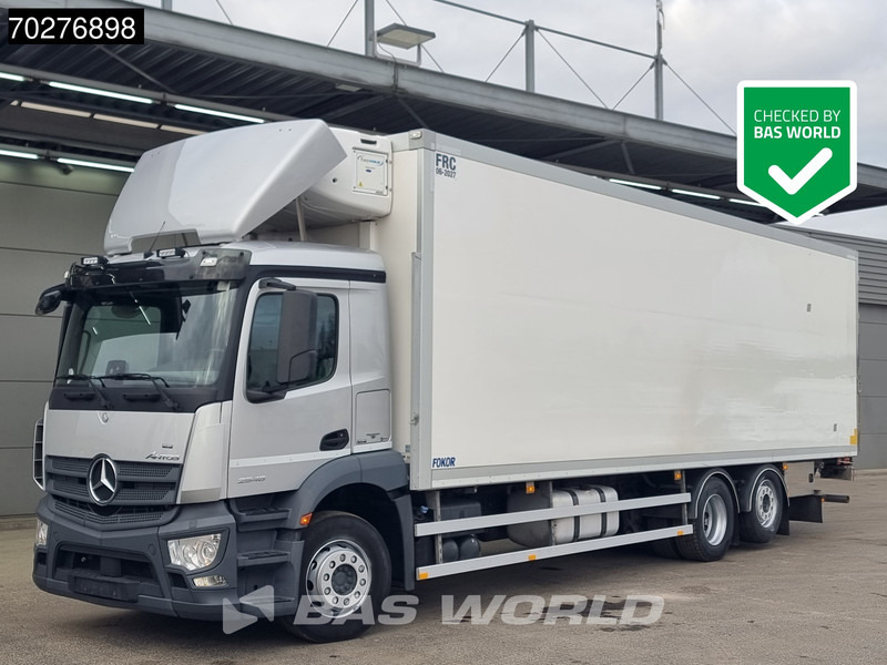 Mercedes-Benz Antos 2746 6X2 Carrier Supra 1250 Silent Mt ladebordwand Lift+Lenkachse Euro 6 - Truk berpendingin: gambar 1 Mercedes-Benz Antos 2746 6X2 Carrier Supra 1250 Silent Mt ladebordwand Lift+Lenkachse Euro 6 - Truk berpendingin: gambar 1