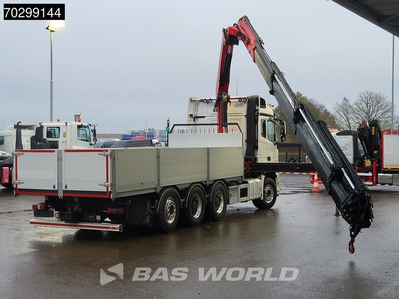 Mercedes-Benz Aroc 3653 Arocs 8X4 Palfinger PK26002-EH G Kran Crane Remote Lift + steering axle Euro 6 - Truk flatbed, Truk derek: gambar 5 Mercedes-Benz Aroc 3653 Arocs 8X4 Palfinger PK26002-EH G Kran Crane Remote Lift + steering axle Euro 6 - Truk flatbed, Truk derek: gambar 5