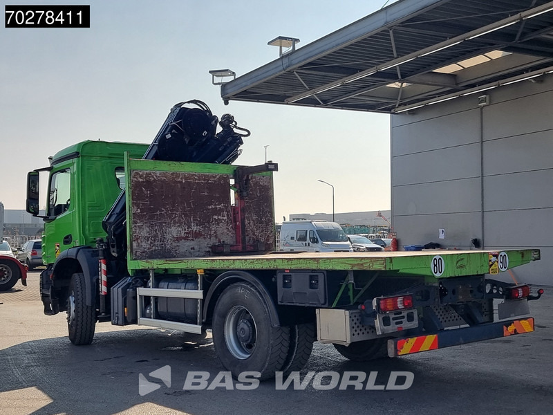 Mercedes-Benz Arocs 1830 4X2 Hiab 122 ES-3 HIPRO Kran Crane Big-Axle Euro 6 - Truk flatbed, Truk derek: gambar 2 Mercedes-Benz Arocs 1830 4X2 Hiab 122 ES-3 HIPRO Kran Crane Big-Axle Euro 6 - Truk flatbed, Truk derek: gambar 2
