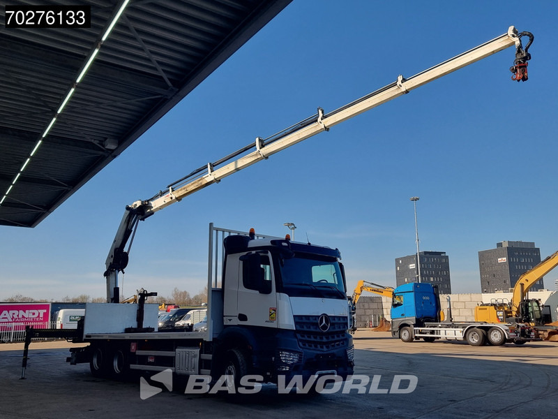 Mercedes-Benz Arocs 2636 6X4 HIAB X-HIDUO 188 ES-S Crane Kran Big axle Euro 6 - Truk flatbed, Truk derek: gambar 3 Mercedes-Benz Arocs 2636 6X4 HIAB X-HIDUO 188 ES-S Crane Kran Big axle Euro 6 - Truk flatbed, Truk derek: gambar 3