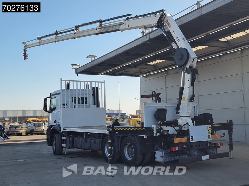 Mercedes-Benz Arocs 2636 6X4 HIAB X-HIDUO 188 ES-S Crane Kran Big axle Euro 6 - Truk flatbed, Truk derek: gambar 2 Mercedes-Benz Arocs 2636 6X4 HIAB X-HIDUO 188 ES-S Crane Kran Big axle Euro 6 - Truk flatbed, Truk derek: gambar 2