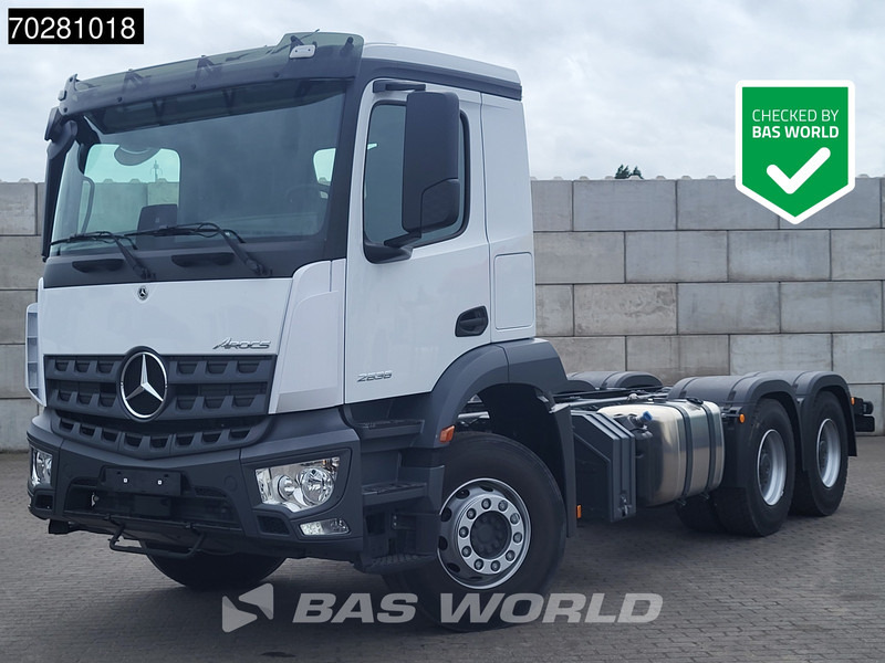 Mercedes-Benz Arocs 2636 6X4 NEW Steelsuspension chassis Flywheel PTO Big-Axle Automatic Euro 6 - Truk sasis: gambar 1 Mercedes-Benz Arocs 2636 6X4 NEW Steelsuspension chassis Flywheel PTO Big-Axle Automatic Euro 6 - Truk sasis: gambar 1